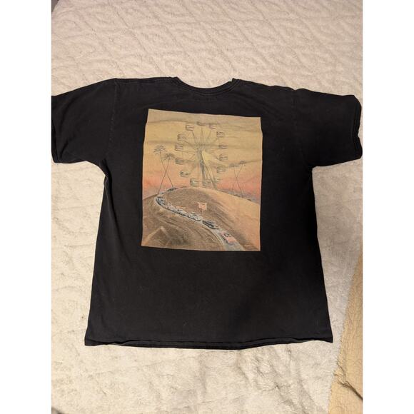 In N Out Burger T-Shirt Size Large L 70th Anniversary Short Sleeve Tee Black - Picture 3 of 5